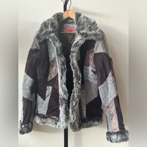 Gloria Vanderbilt xl vintage wool blend jacket